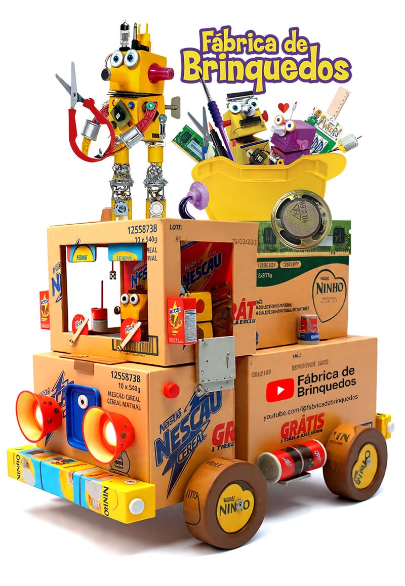 Fábrica de Brinquedos, Brincando de Fazer Brinquedos