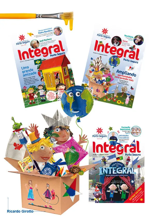 Ricardo Girotto. DIY Faça você mesmo seus próprios brinquedos. Aprenda como na fábrica de brinquedos. Um aliado ideal para trabalhar nas escolas! Ilustrações e projetos gráficos para jornais, livros e revistas.